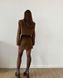 Піджак жіночий кашемір коричневий, Коричневий, one size