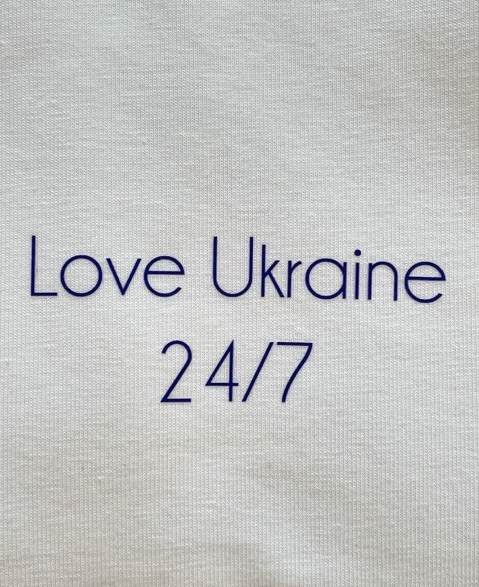 Футболка Love Ukraine, Шампань (молоко), Оберіть розмір